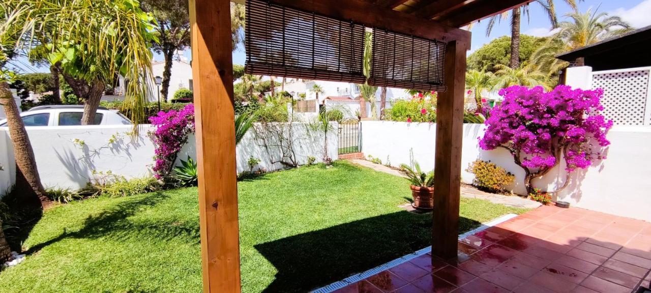 Apartamento Con Jardin Y Piscina En Playa Estepona Exterior foto